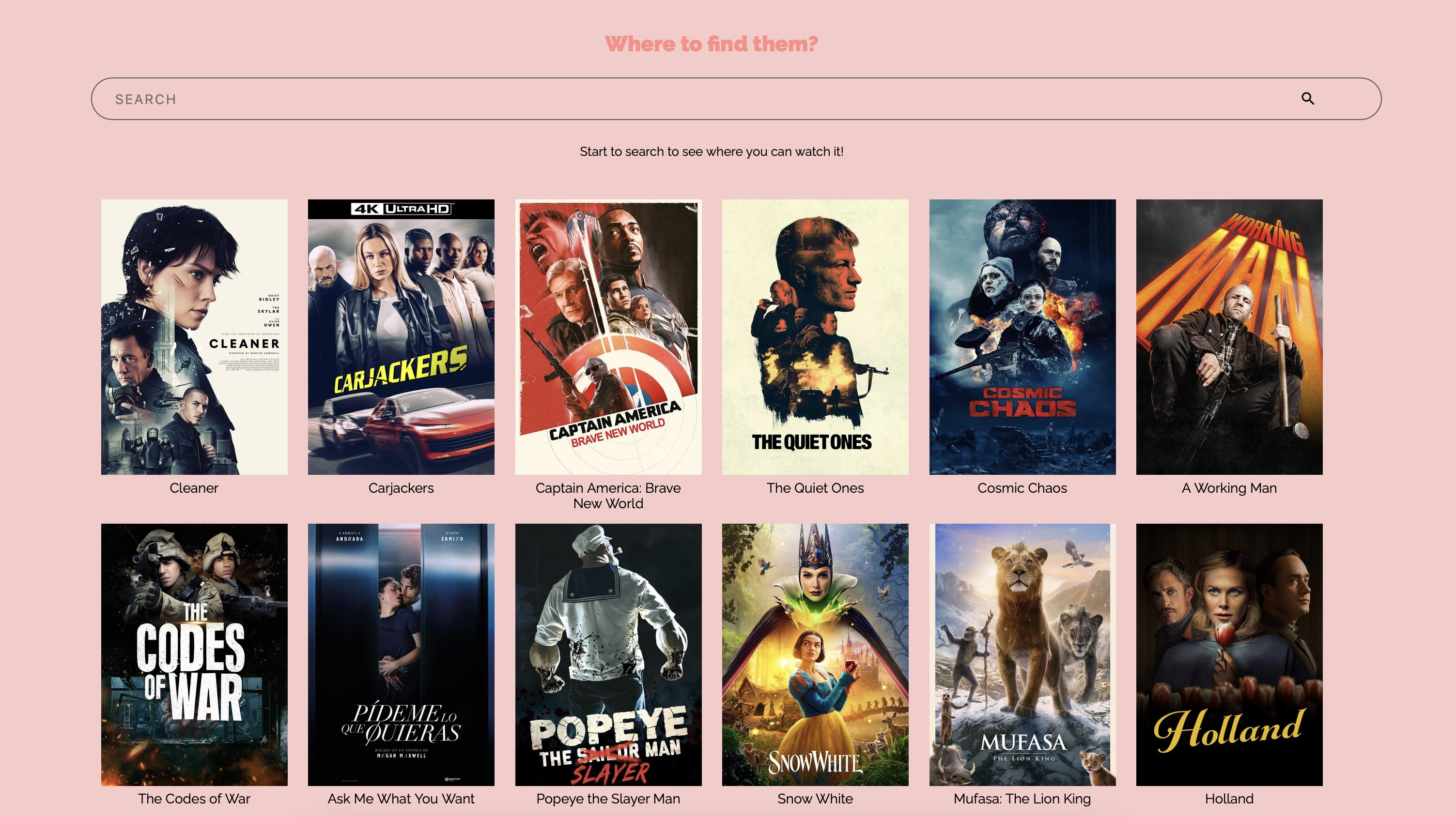 Where to find them? screenshot